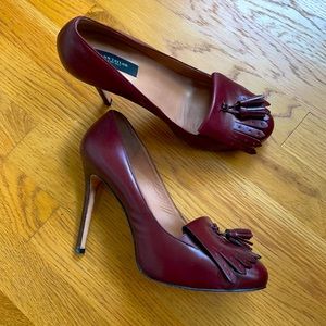 Ann Taylor - Cordovan Nashua tassel - 3.5” - Sz 9M
